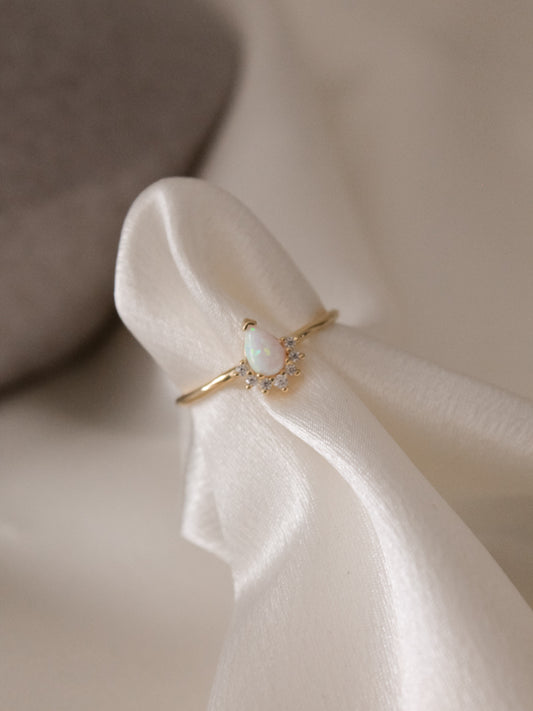 Opal Burst Ring by JaxKelly 