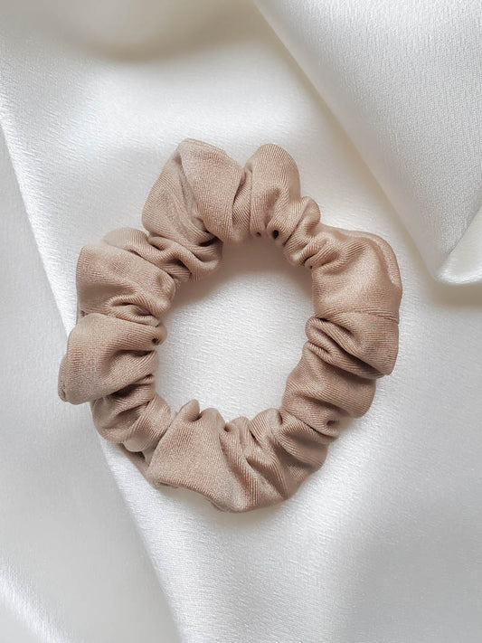 Mini Nude Hair Scrunchie