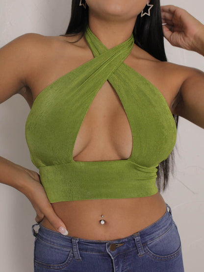 Peppermayo Young Hearts Halter Top