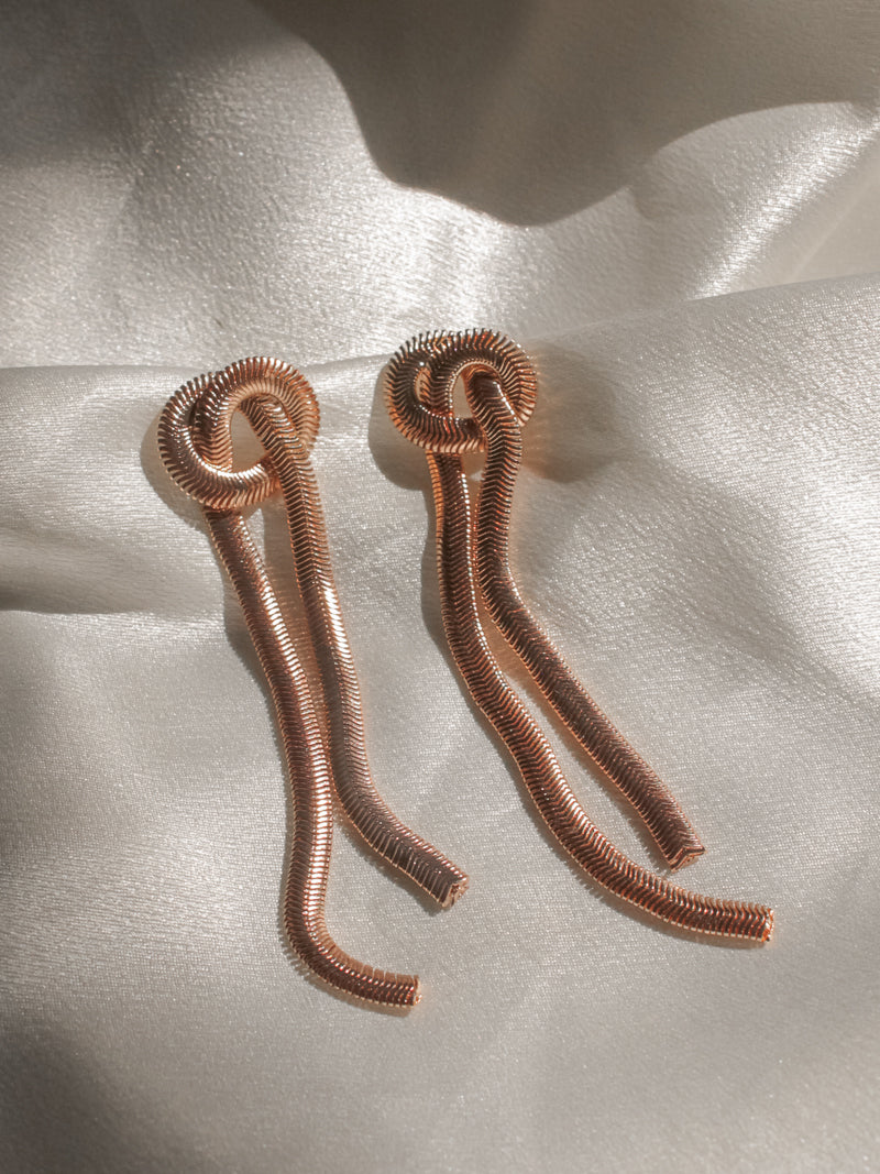 Gold Dangle Earrings