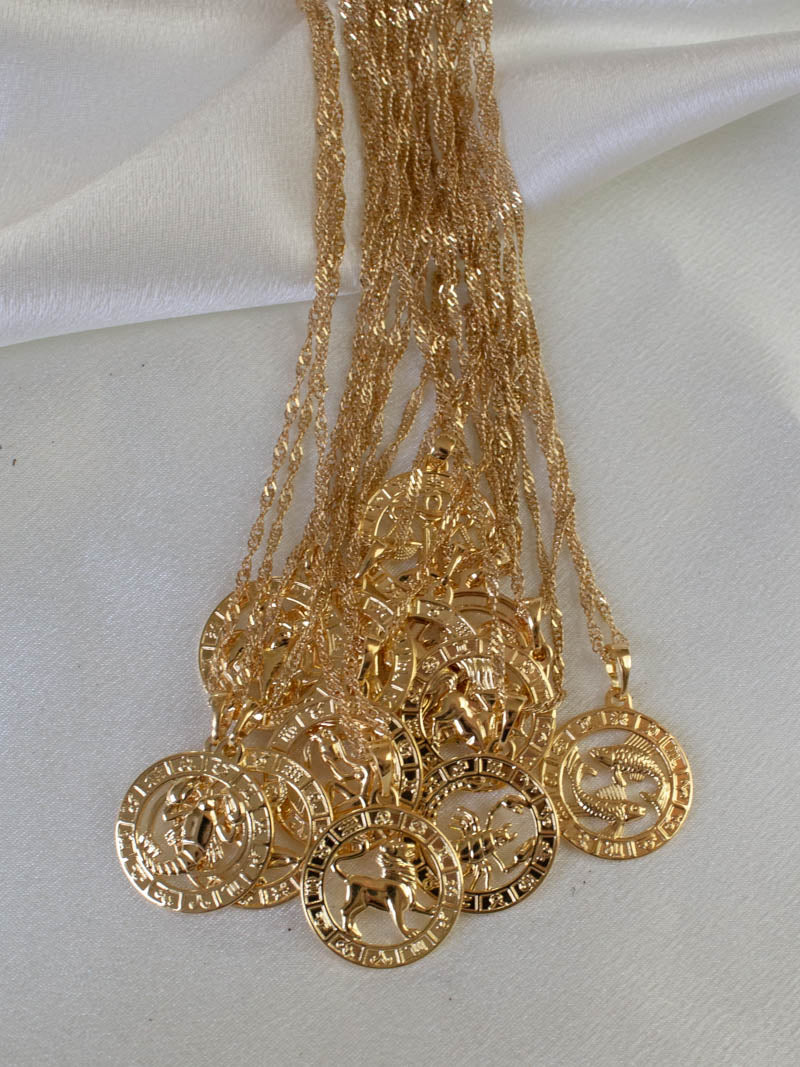 ZODIAC PENDANT NECKLACES BY VIBE SZN