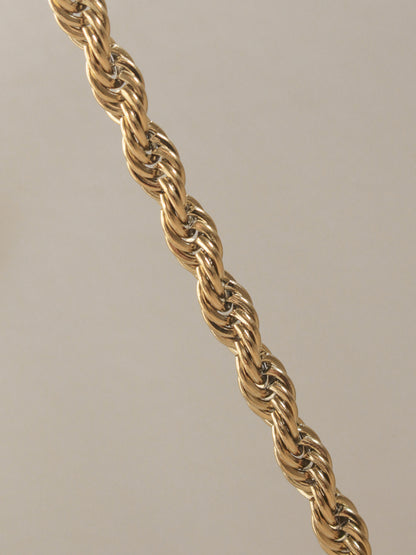 Gold Rope Chain | tarnish resistant