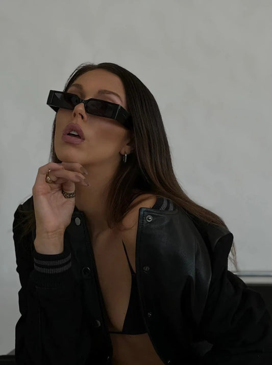 ARSN All Eyes On My Sunglasses in Black