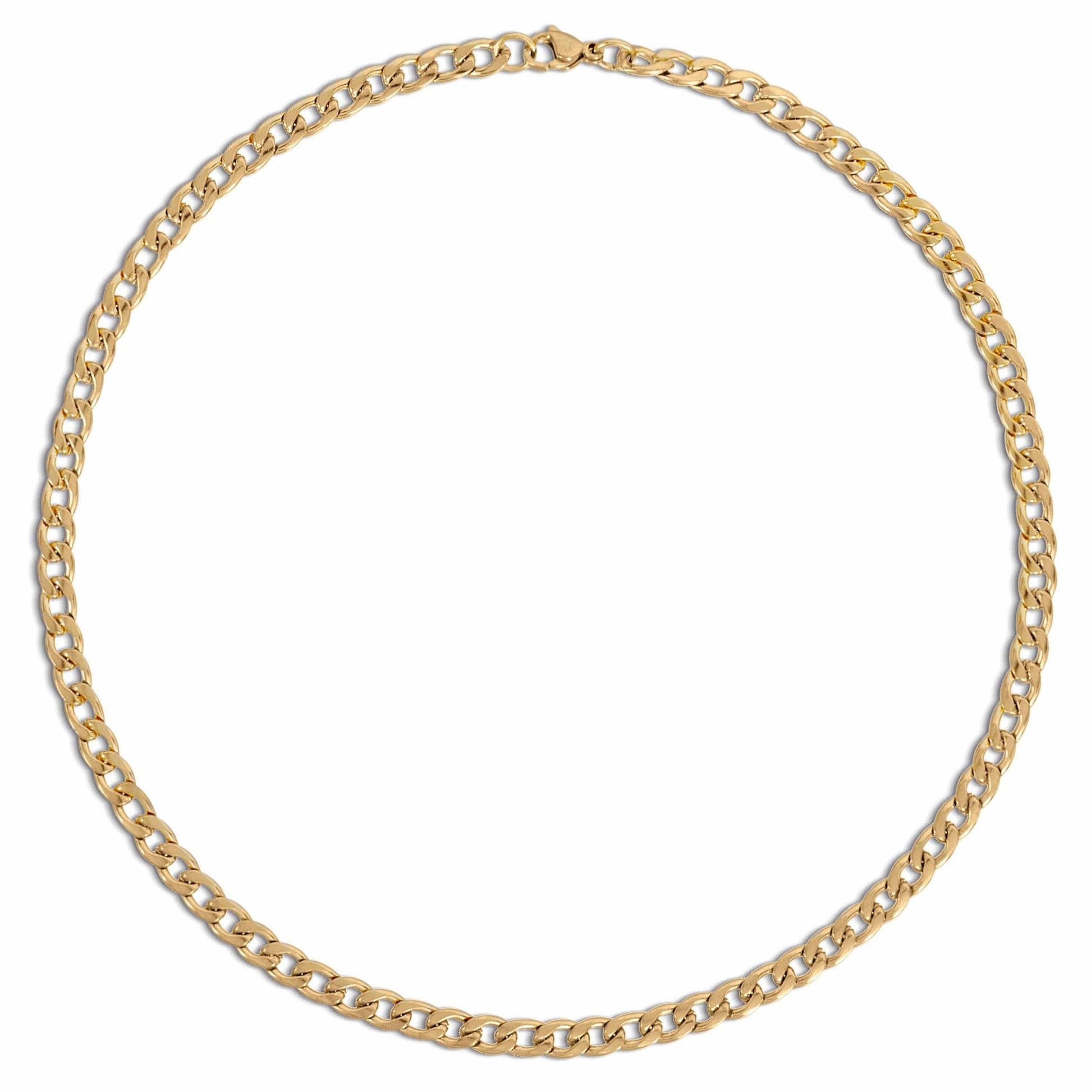 Ellie Vail Luciana Gold Curb Chain