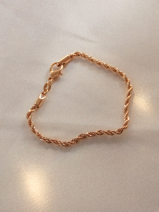 Gold Rope Bracelet | Tourist Bracelet / Five and Two