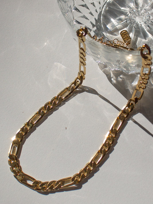 Gold Figaro Chain