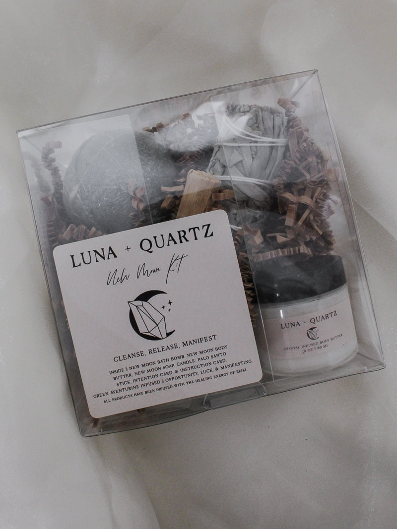 New Moon Ritual Kit - Luna & Quartz